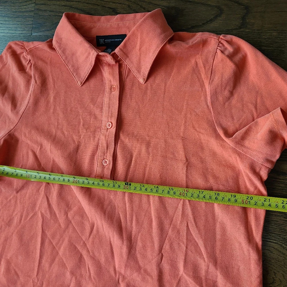 NWT INC International concepts sz.XL polo tshirt  short sleeve - Picture 4 of 7